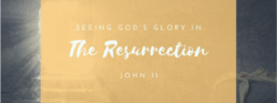 Seeing God's Glory In The Resurrection